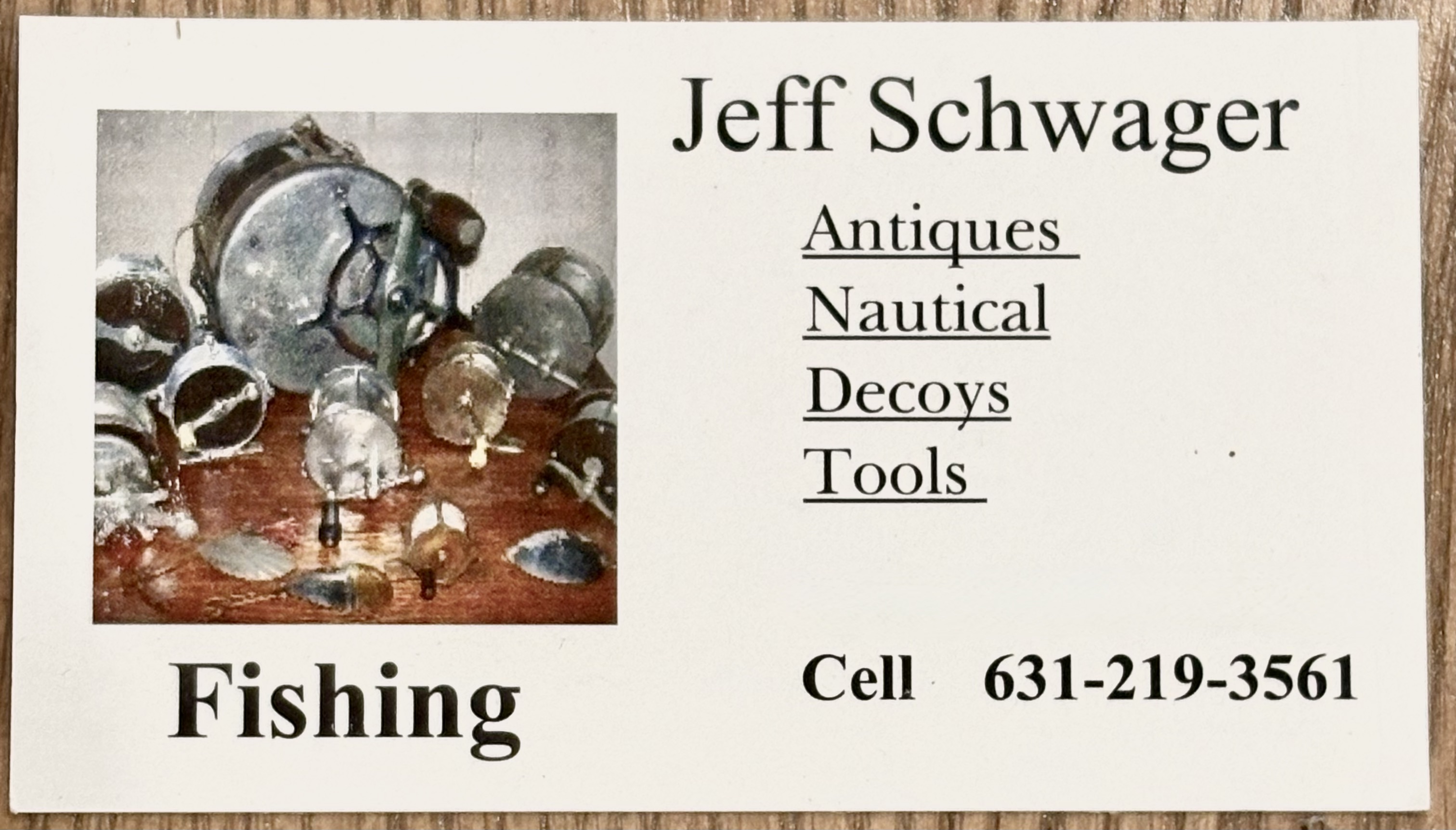 Used Fishing Equipment (card coming soon)