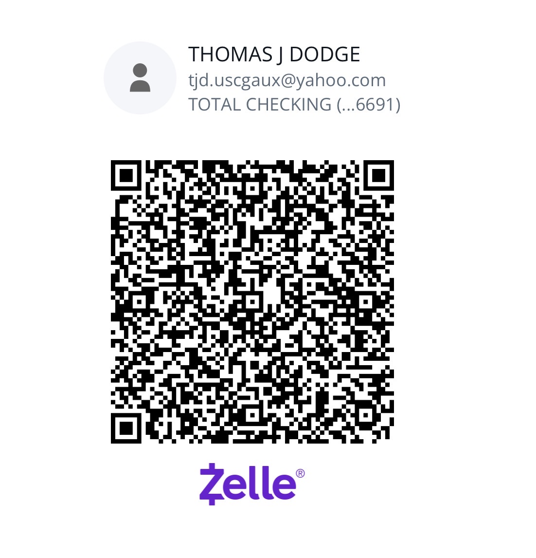 Zelle QR Code